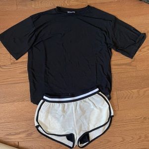 Mesh shirts & shorts